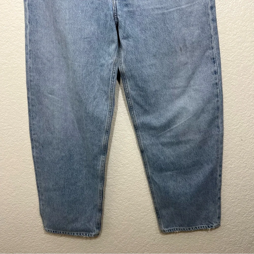 AGOLDE Blue Broken Waistband Jeans